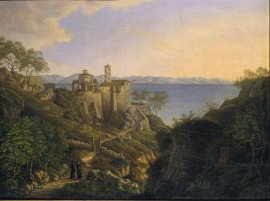 Μερική άποψη του Πόρου με την Μονή