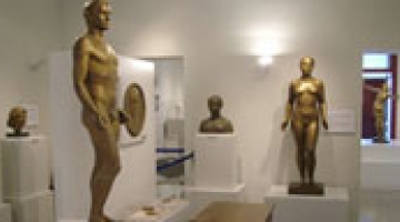 Talks:   The Sculptor Nikos Perantinos, the last marble carver  and  Evdokia Papoulias, the idealist, the pragmatic who realised the dream  