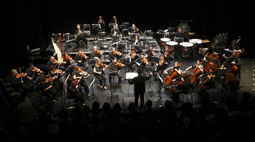 "Open air music" Athens Philarmonia Orchestra at the Benaki Museum
