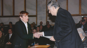 Εκδήλωση για την βράβευση του Σωματείου «Οι Φίλοι του Μουσείου Μπενάκη» από την Ακαδημία Αθηνών