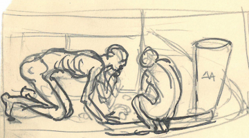 Guided tour to the exhibition “Yannis Pappas: Τhe German Occupation”<br />Art walk in Zografou “12 October 1944. Free Athens”