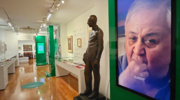 Guided tour to exhibition “I think it's time we listened...”.The Institute of Greek Music Heritage at the Ghika Gallery