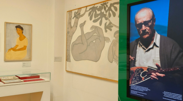 Guided tours to exhibition “I think it's time we listened...”.The Institute of Greek Music Heritage at the Ghika Gallery